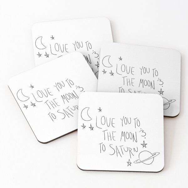 Item preview, Love You to the Moon and to Saturn  designed and sold by Ashley Moen.