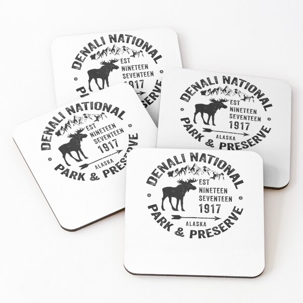 Item preview, Denali National Park Alaska AK USA Moose Souvenir Novelty designed and sold by Ramon-Hodges-48.