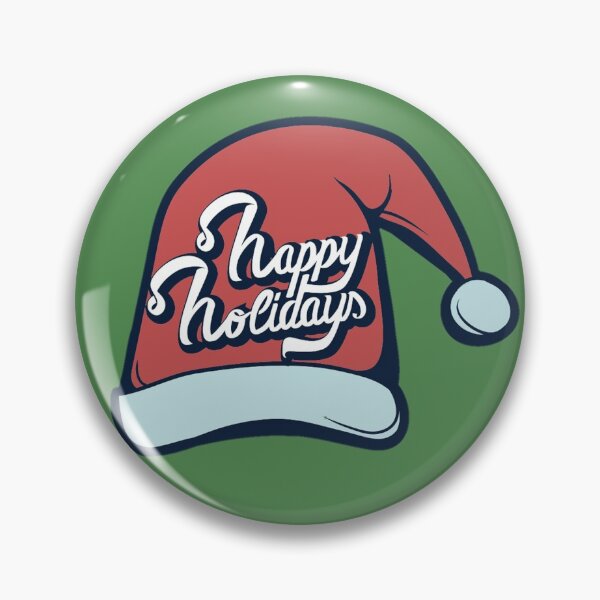 Item preview, Happy Holidays Santa Hat designed and sold by ForFunDesigns.