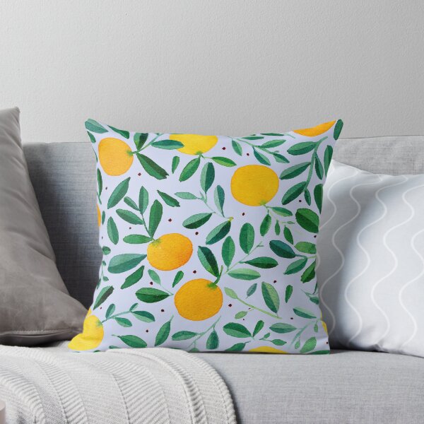 Item preview, Summer tropical orange tree branches  designed and sold by CrisBanana.