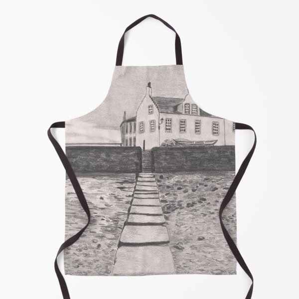Item preview, Anstruther Stepping Stones - Pencil Sketch designed and sold by Jan Palmer.