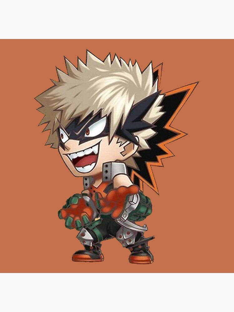 Bakugou Katsuki Chibi Bnha Poster By Eidlike Redbubble 3566