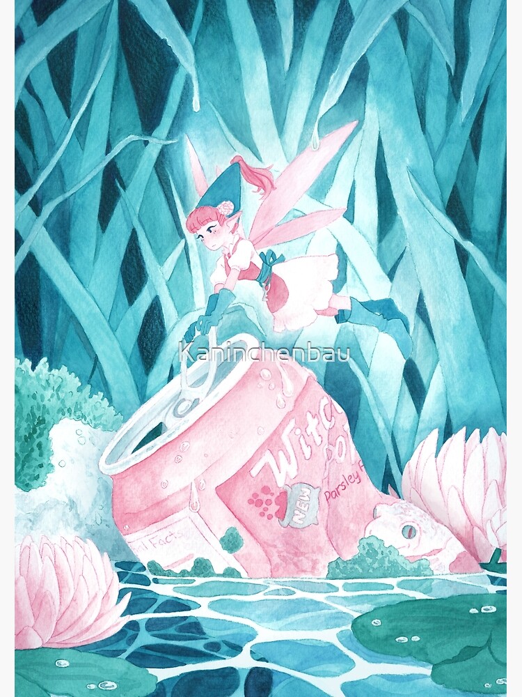 Cleaning Lady (Watercolor) by Kaninchenbau