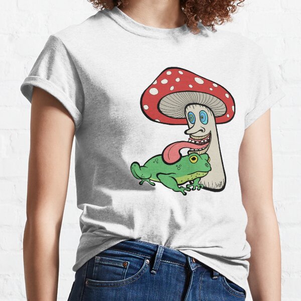 Psychedelick (Mushroom Licking Toad) Classic T-Shirt