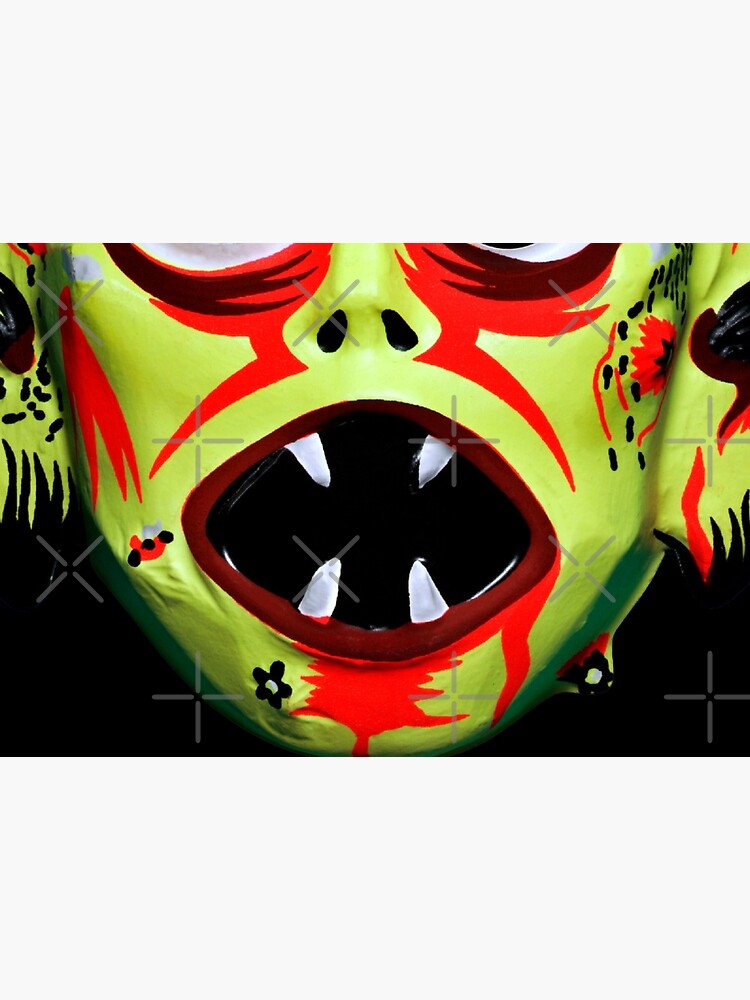 Troll Face Zombie mouth - Mask Design - Sticker