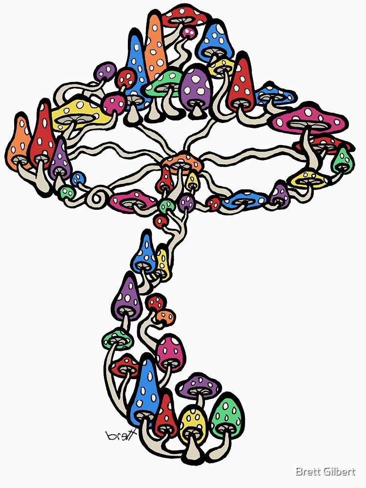 Mushroom Made of Mushrooms by bgilbert