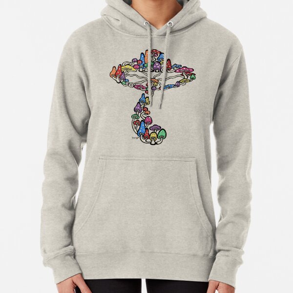 Mushroom Made of Mushrooms Pullover Hoodie