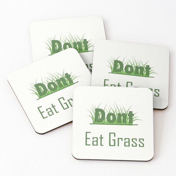 Item preview, Dont eat grass pls designed and sold by tshirt redbubble.