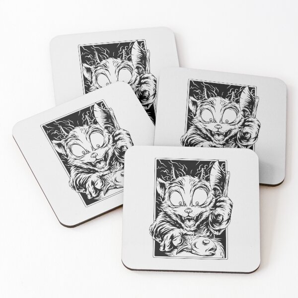 Item preview, Crazy cat cooking a fish designed and sold by kalud-zoldyck.