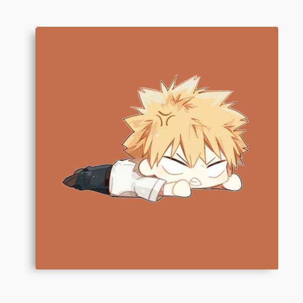 Bakugo Katsuki Chibi Bnha Canvas Print For Sale By Eidlike Redbubble 9746