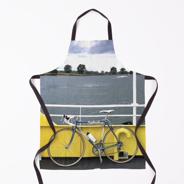 Item preview, Vintage Bike On The Ferry designed and sold by javajossi.