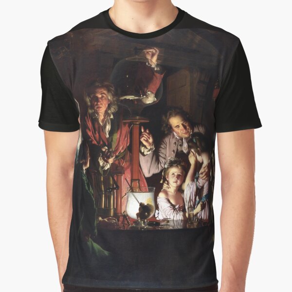 Item preview, Experiment on a Bird in the Air Pump gothic painting designed and sold by dianastancu.