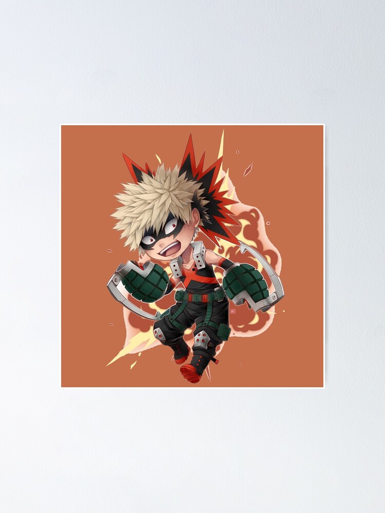 Bakugo Katsuki Chibi Mha Poster For Sale By Eidlike Redbubble 6105