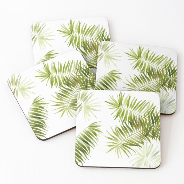 Item preview, Watercolor palm leaves designed and sold by fengyuhao.