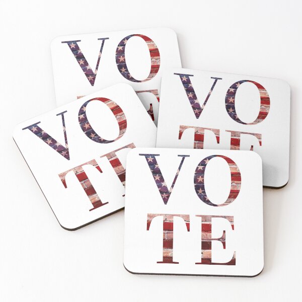 Item preview, Vote American flag design designed and sold by SJAPhoto.