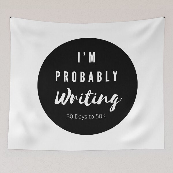 Item preview, I’m Probably Writing designed and sold by MandyRosko.