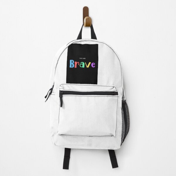 Item preview, You Are Brave Quote Art Design Inspirational Moti designed and sold by vividpixelusa.
