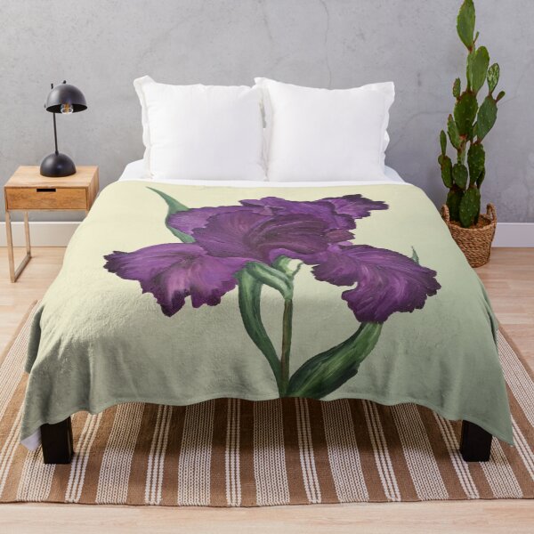 Item preview, Purple Iris 1 designed and sold by Jan Palmer.