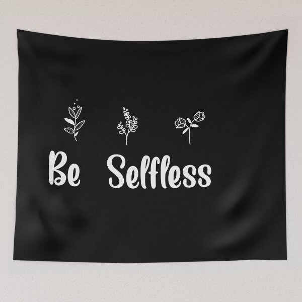 Item preview, be selfless , positive vibes floral designed and sold by 0umStore.