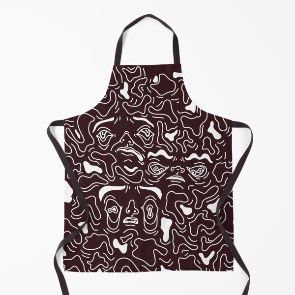 Item preview, Maroon Warped Faces designed and sold by elemenope RAY.