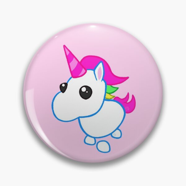 Evil Unicorn Roblox Pins And Buttons Redbubble - pink unicorn hat roblox