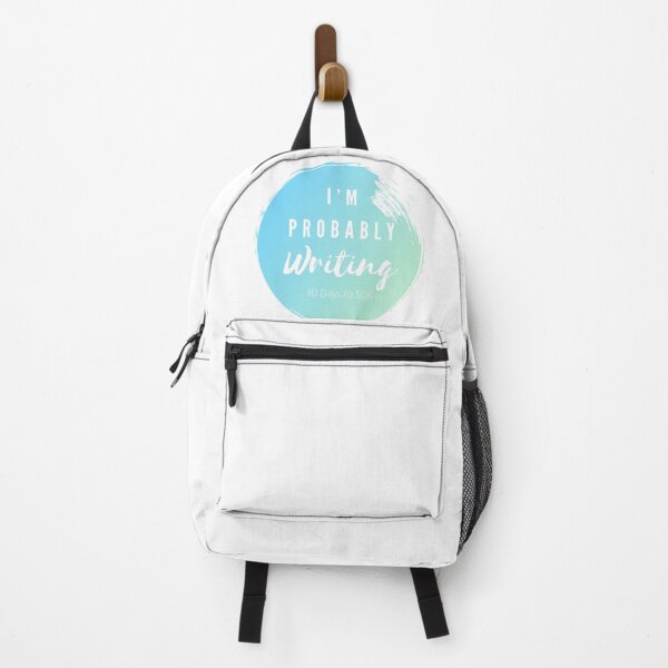 Item preview, I’m Probably Writing (Blue) designed and sold by MandyRosko.