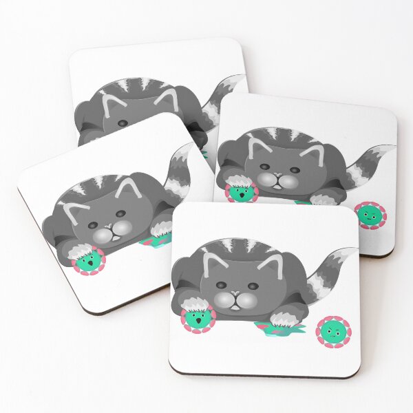 Item preview, cat against covid designed and sold by MiraNomegusta.