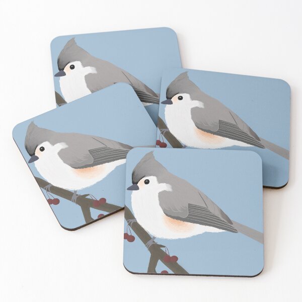 Item preview, Family Friendly - Tufted Round Bird designed and sold by kaberman.