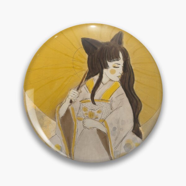 Item preview, kiiro the kitsune designed and sold by Moonbunny-art.
