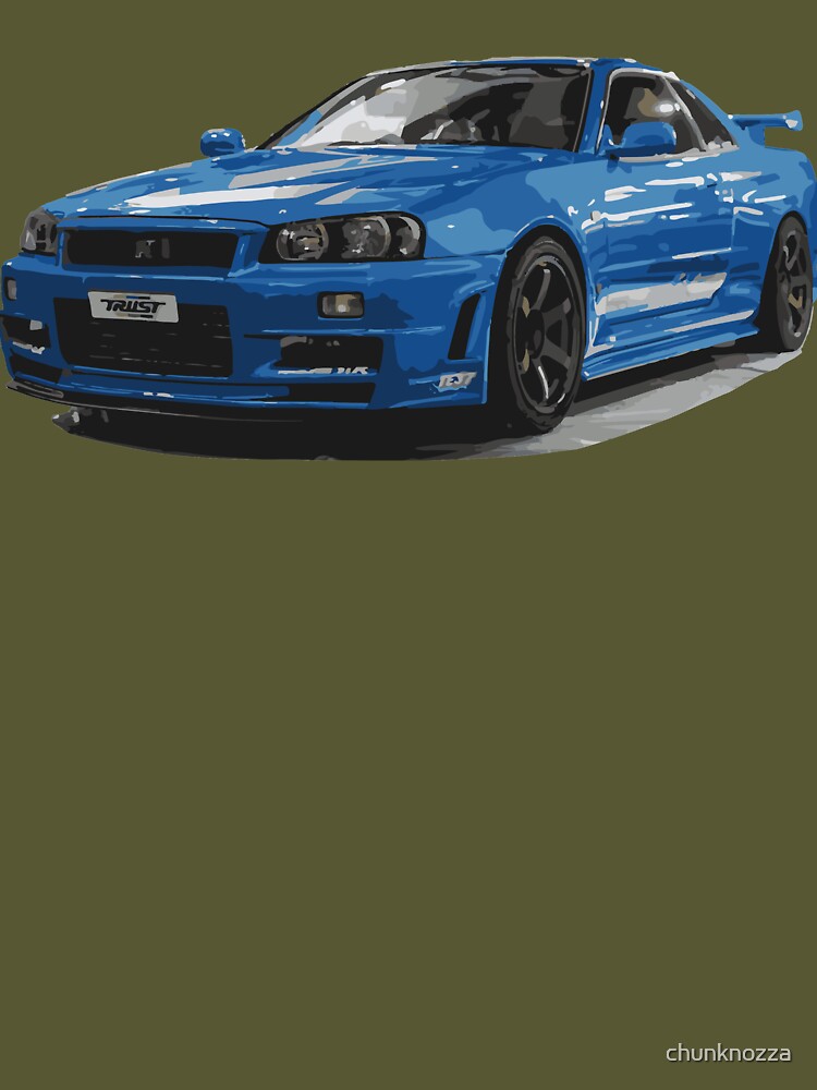 Nissan Skyline GT-R R34 - Crypto fast and furious