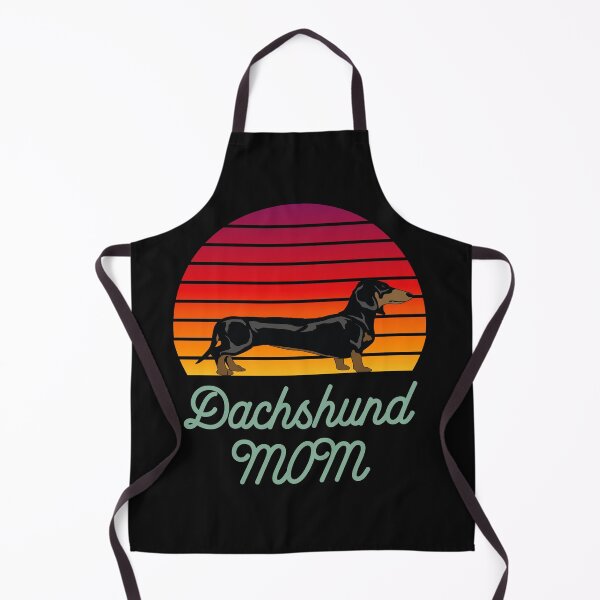 Item preview, Retro Sunset Vintage Dachshund Mom Graphic designed and sold by gthylla.