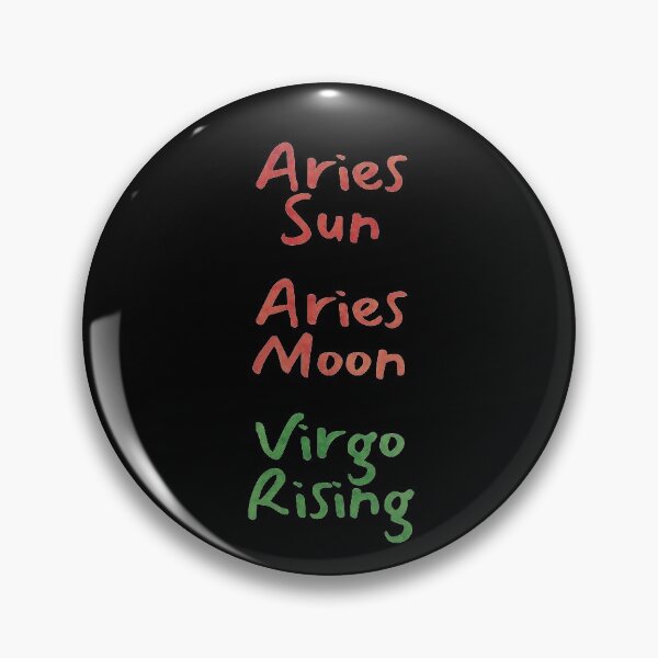 Item preview, Aries Sun Aries Moon Virgo Rising Text designed and sold by leomooncreates.