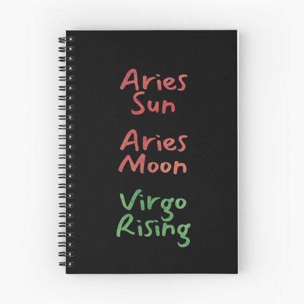 Item preview, Aries Sun Aries Moon Virgo Rising Text designed and sold by leomooncreates.