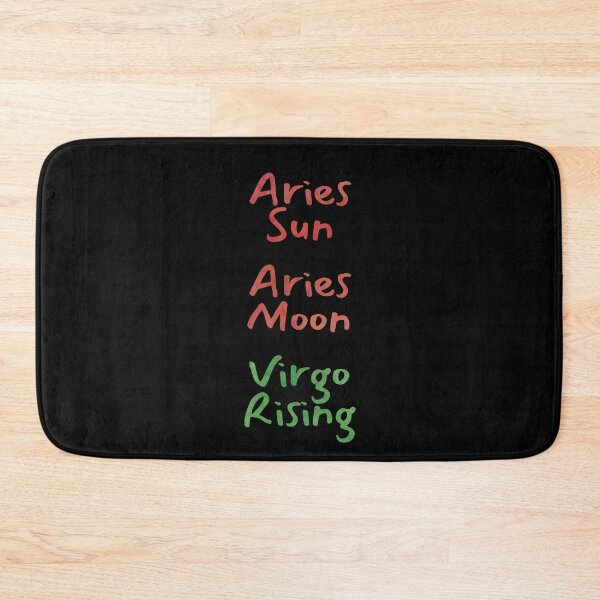 Item preview, Aries Sun Aries Moon Virgo Rising Text designed and sold by leomooncreates.