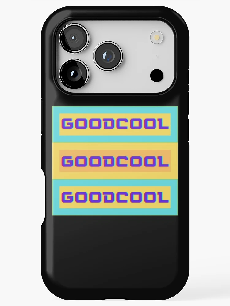 Thumbnail 1 of 4, iPhone Case, Goodcool Bright Retro designed and sold by DesignsofNote.