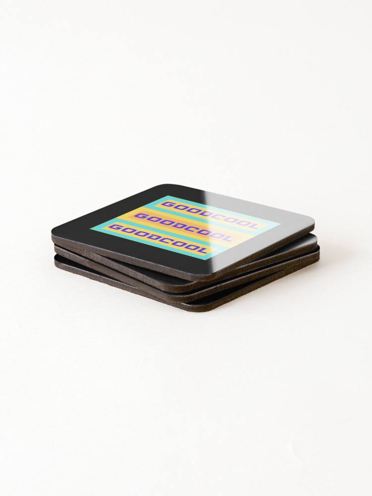 Thumbnail 4 of 5, Coasters (Set of 4), Goodcool Bright Retro designed and sold by DesignsofNote.