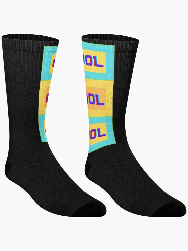 Thumbnail 3 of 5, Socks, Goodcool Bright Retro  designed and sold by DesignsofNote.