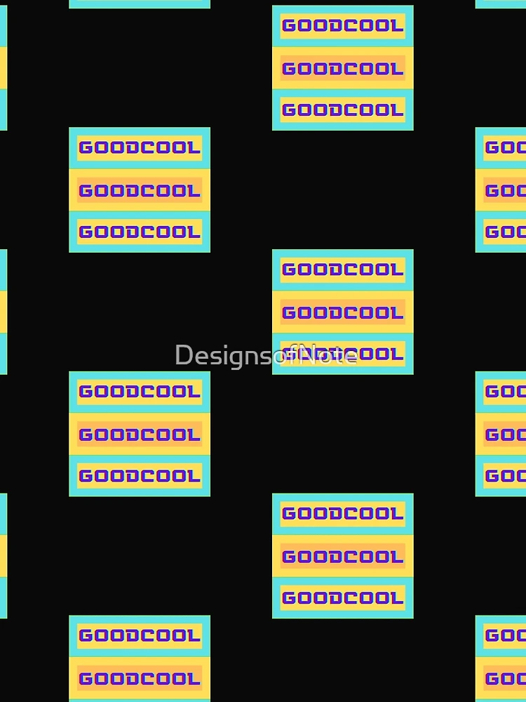 Thumbnail 3 of 3, Scarf, Goodcool Bright Retro  designed and sold by DesignsofNote.