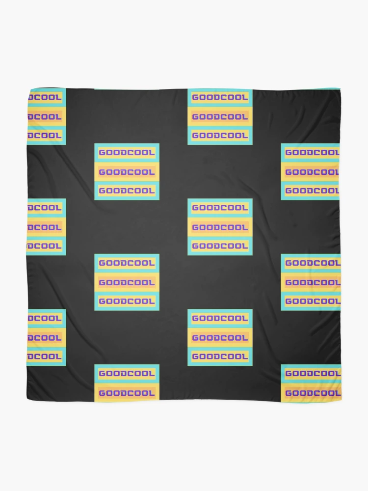 Thumbnail 2 of 3, Scarf, Goodcool Bright Retro  designed and sold by DesignsofNote.
