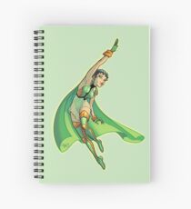 Tomorrow Woman 1990s JLA Spiral Notebook