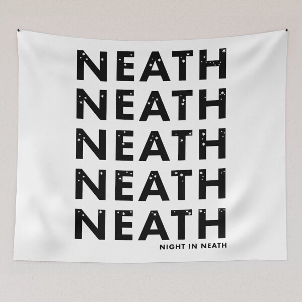 Item preview, Neath night stary black designed and sold by unREST-design.