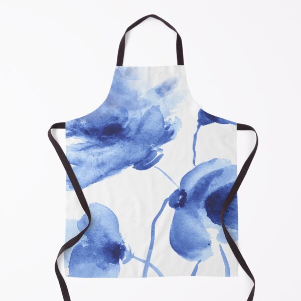 Item preview, Blue Poppy Watercolor designed and sold by Jenie Yolland.