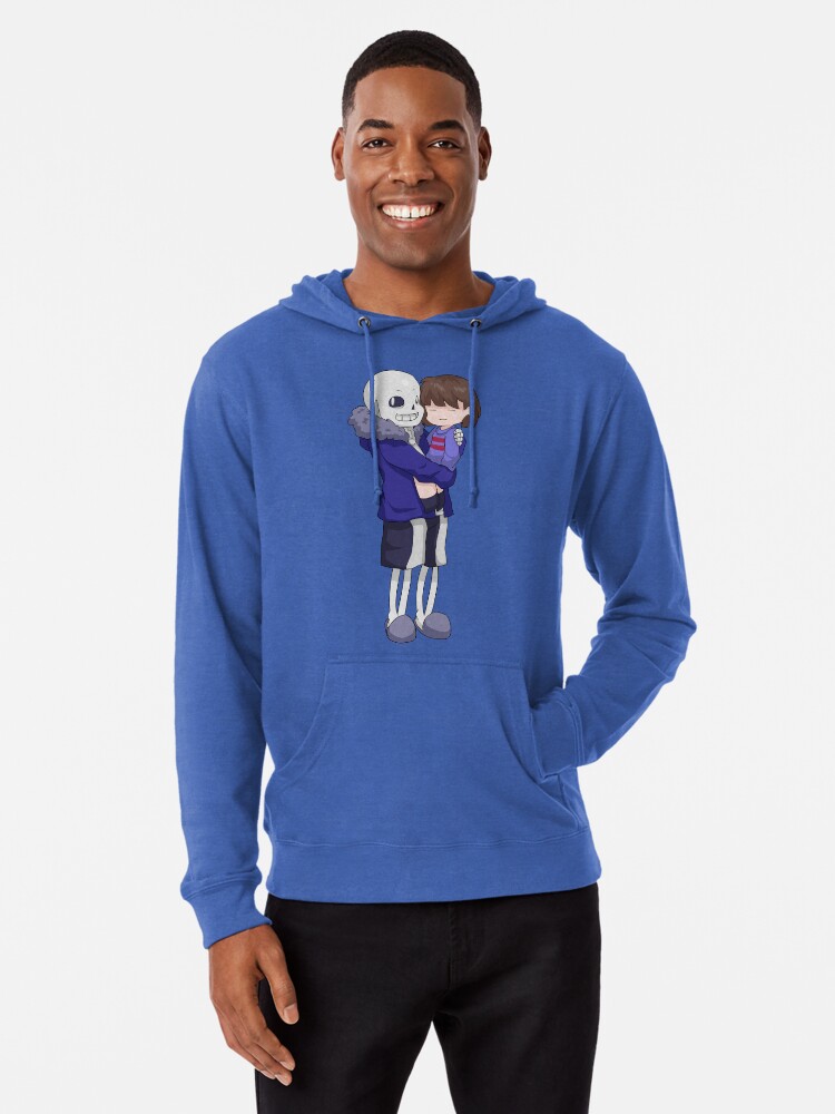 Blue best sale hoodie sans