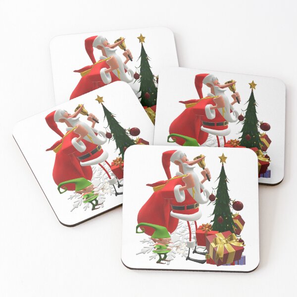 Item preview, Funny  santa-claus with red gifts box  designed and sold by jotcar.