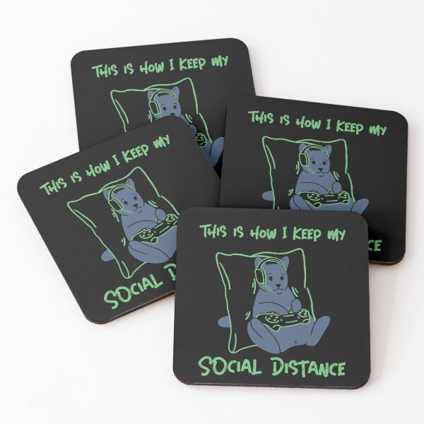 Item preview, This is how I keep my social distance designed and sold by RailoImage.