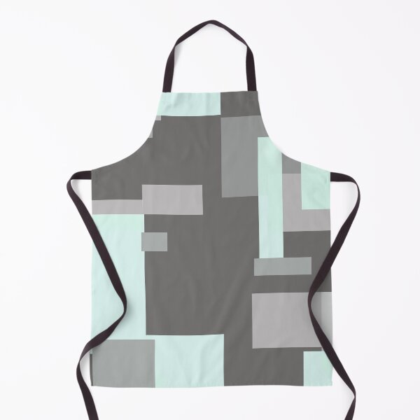 Mint Minimalism with Charcoal Apron