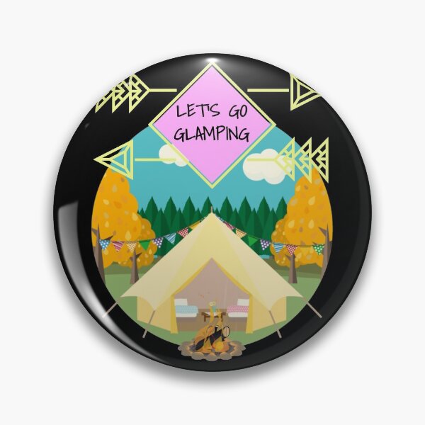 Item preview, Let's Go Glamping designed and sold by Treasurekey.