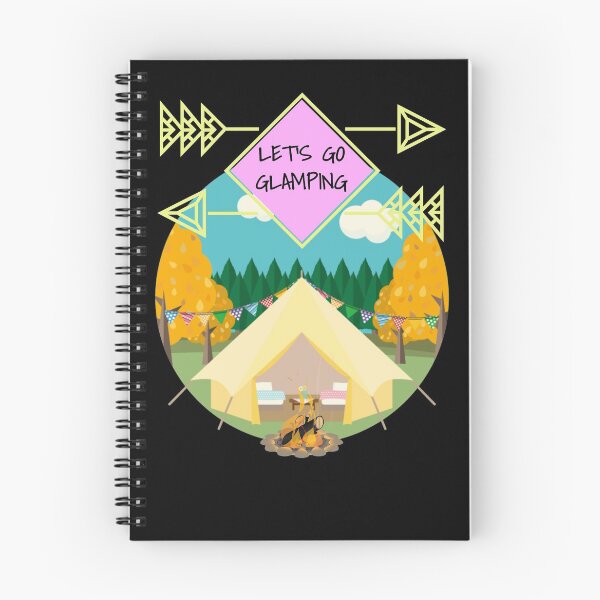 Item preview, Let's Go Glamping designed and sold by Treasurekey.