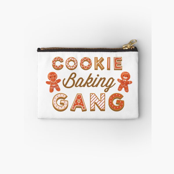 Item preview, Cookie Baking Crew Gang Christmas Xmas Santa Gingerbread Cute Cookie Exchange Swap Bakers Bake  designed and sold by gkao.