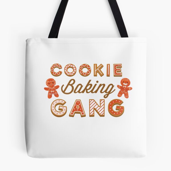 Item preview, Cookie Baking Crew Gang Christmas Xmas Santa Gingerbread Cute Cookie Exchange Swap Bakers Bake  designed and sold by gkao.
